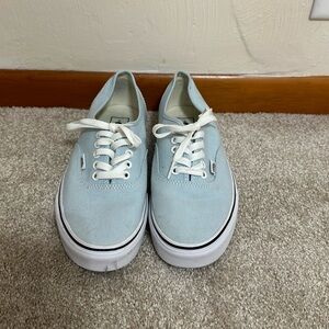 Baby blue vans